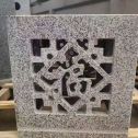鄂尔多斯 芝麻白花岗岩镂空雕花灯笼