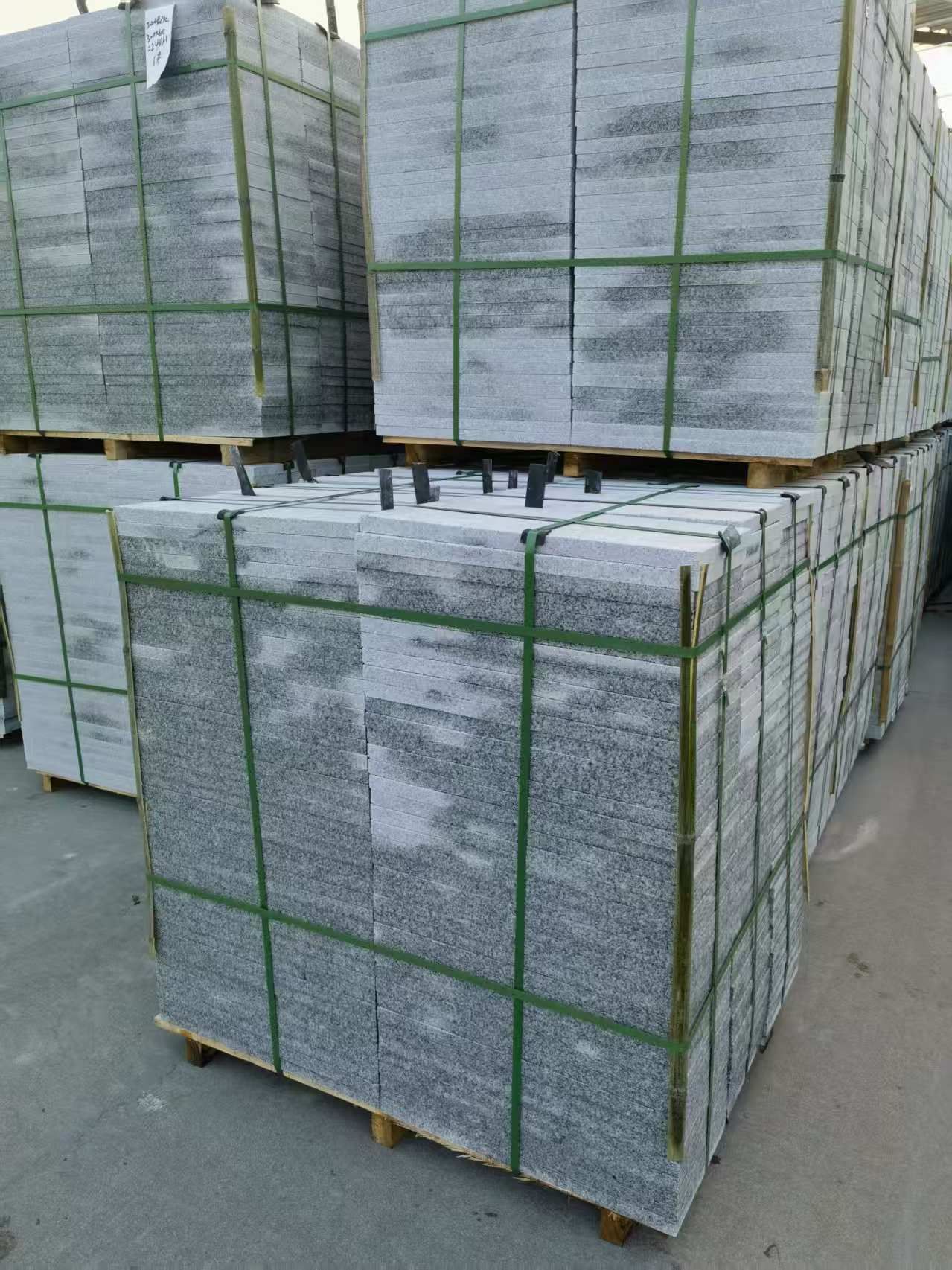 鄂尔多斯 芝麻白地铺石材
