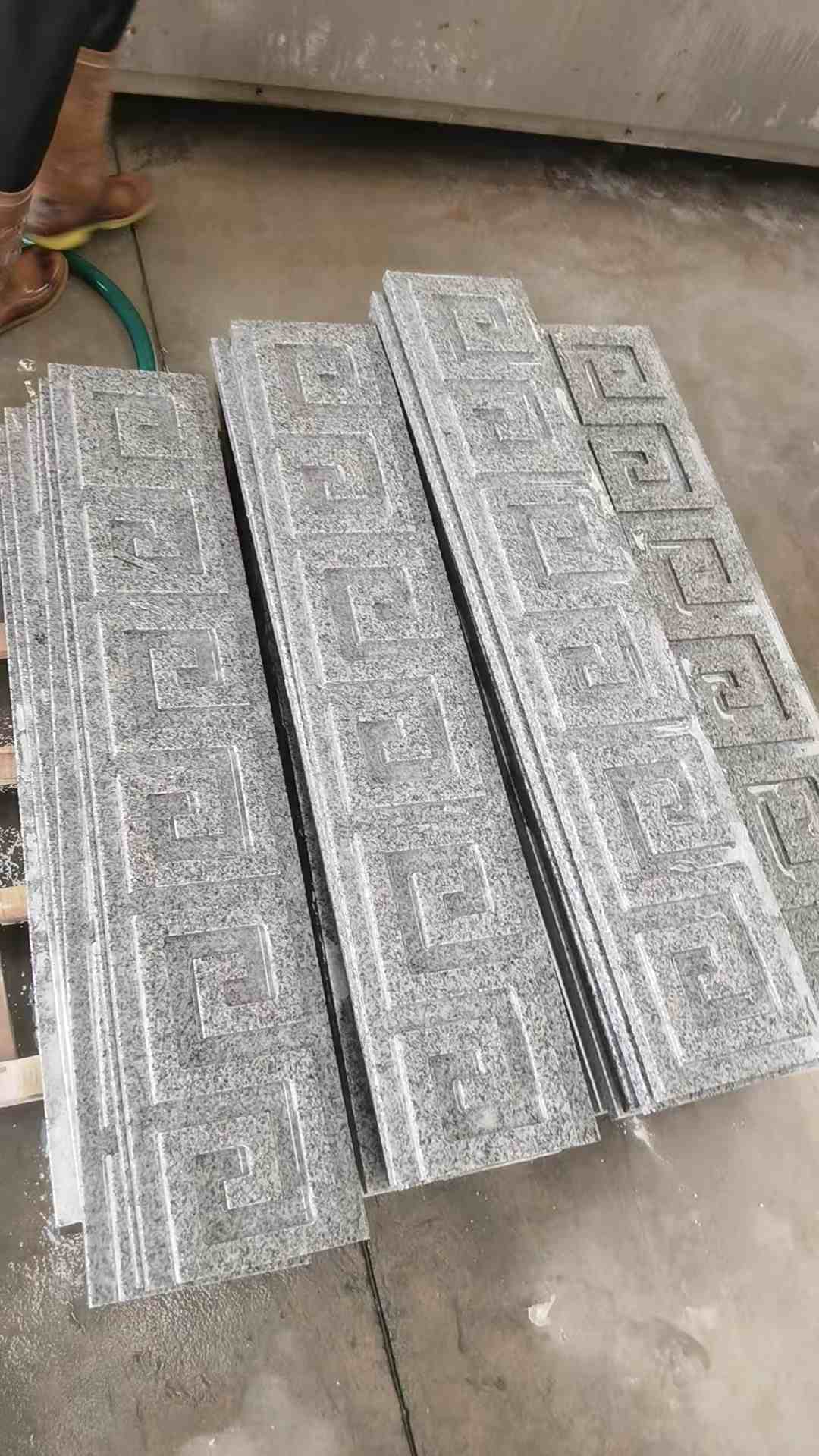 鄂尔多斯 别墅回纹线条，雕刻