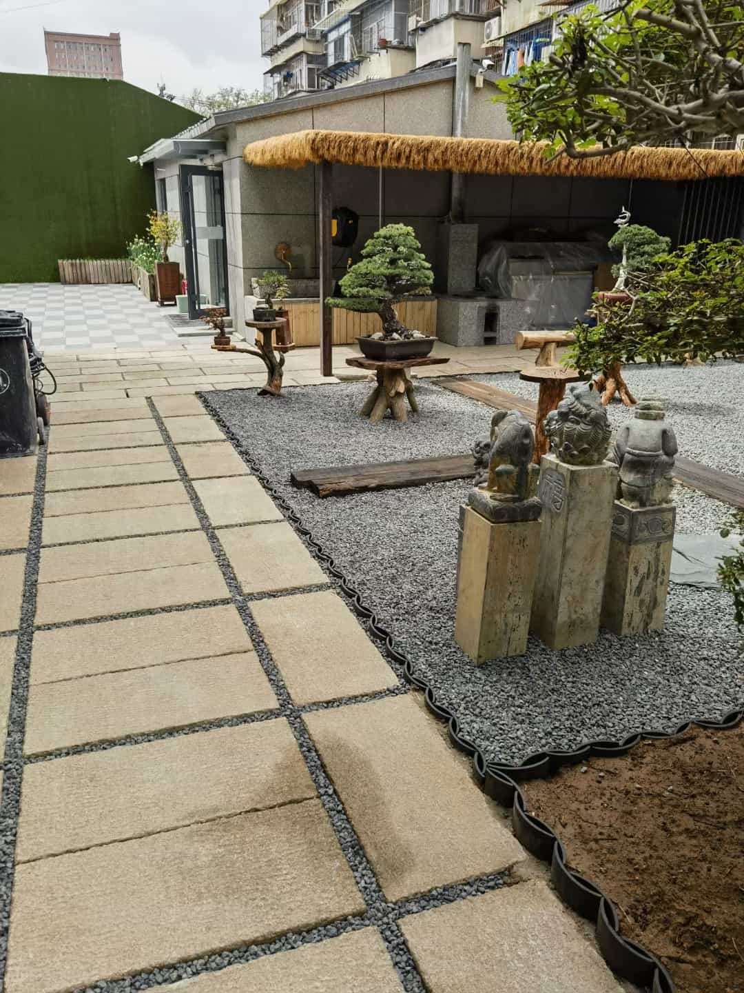 鄂尔多斯仿古石铺装效果