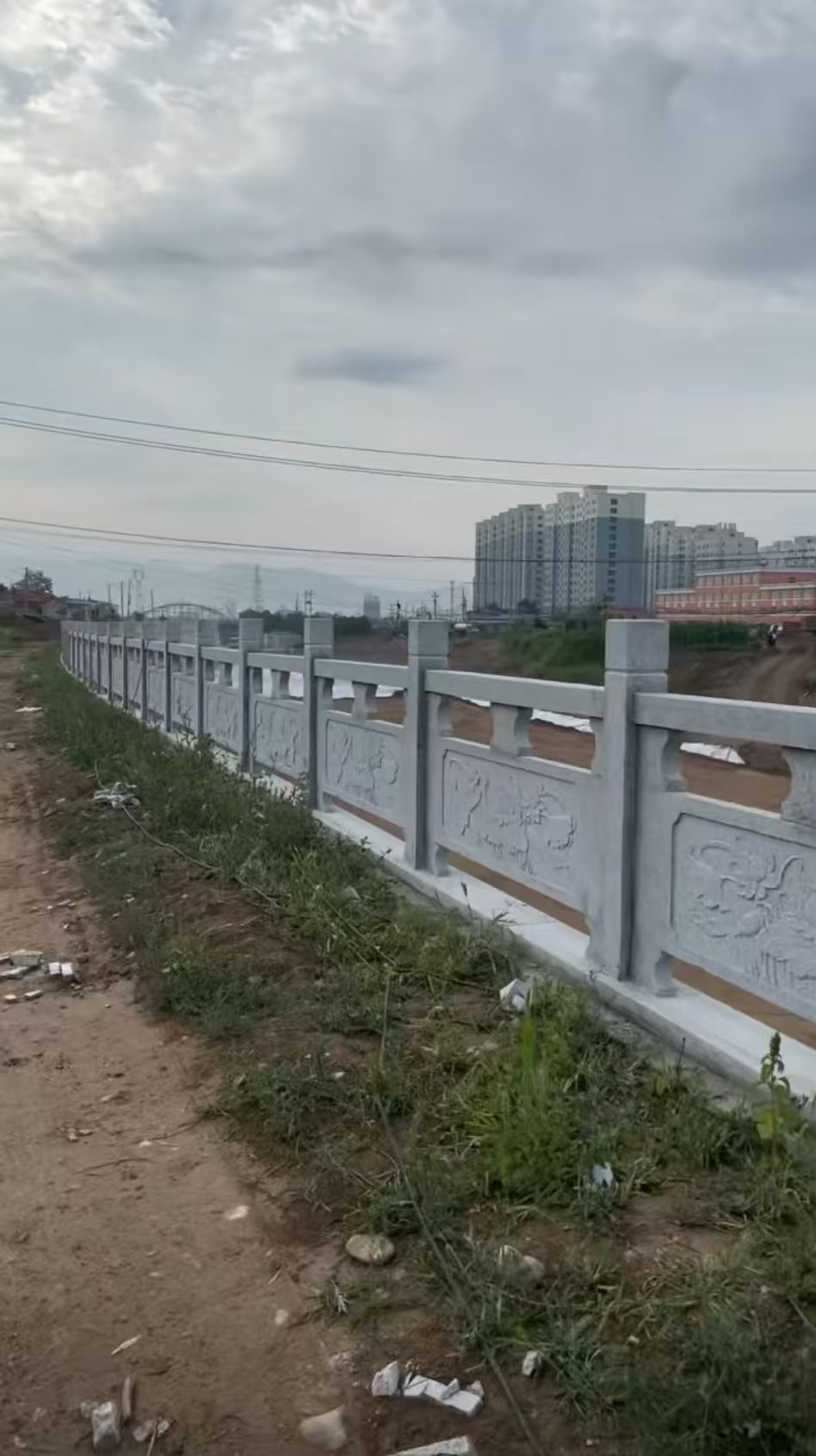 鄂尔多斯 石材河道栏杆