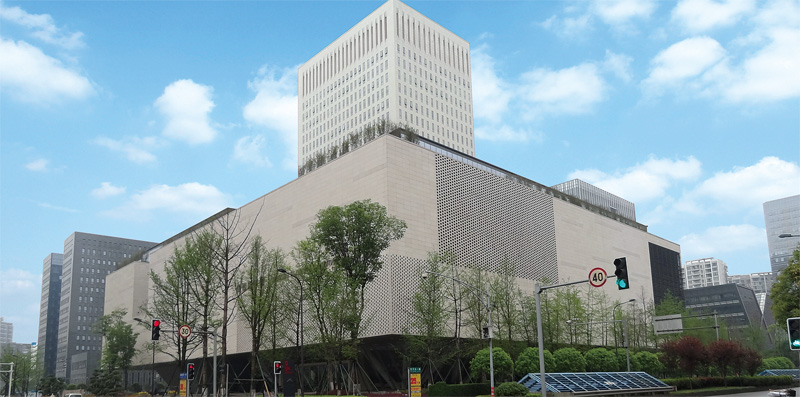 鄂尔多斯花岗岩在外墙干挂案例